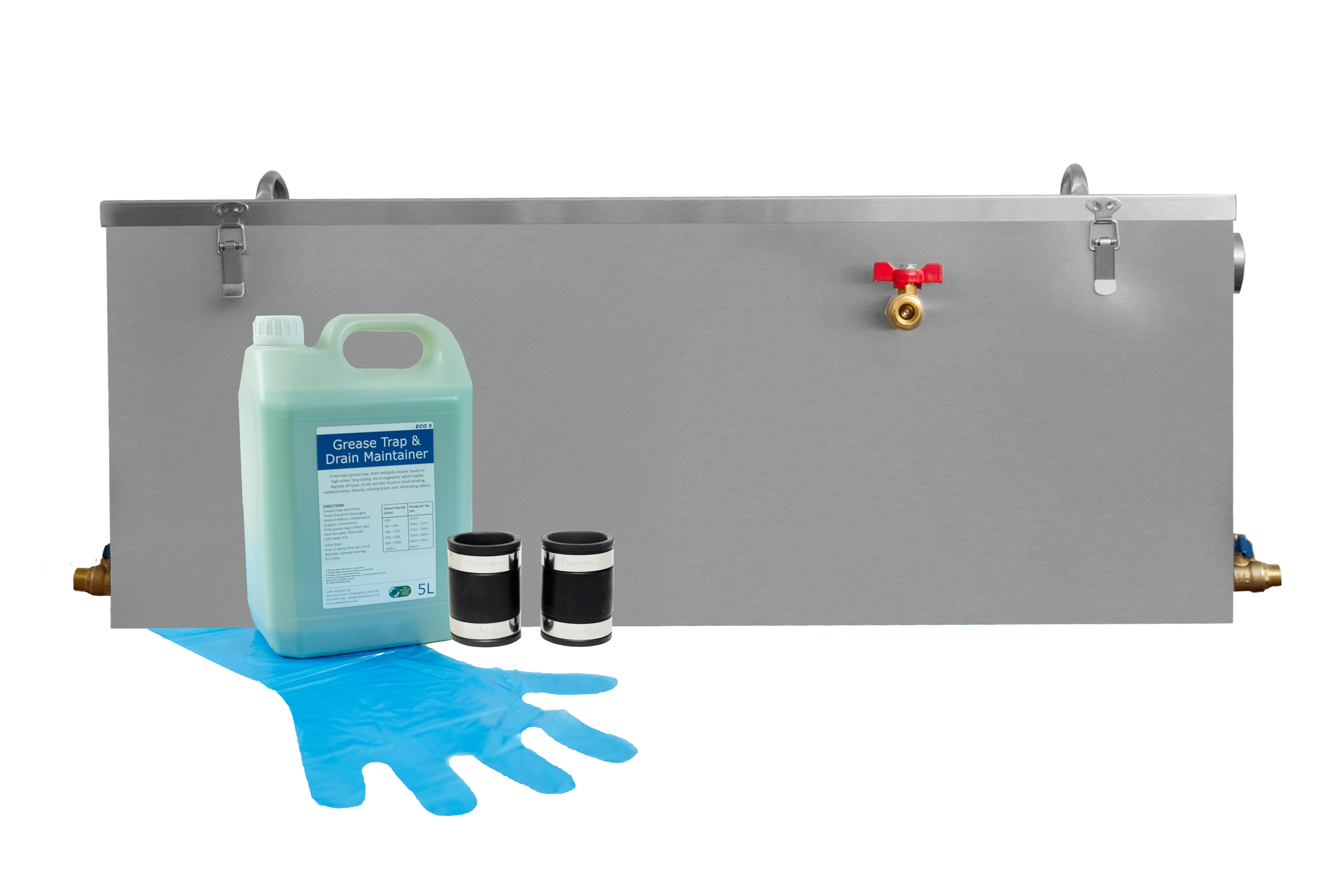 100 litre under sink grease trap kit