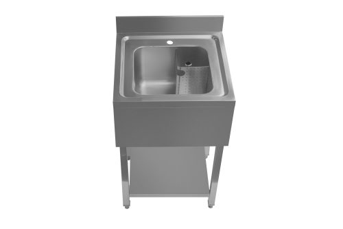 PD600-Single Bowl Commercial Sink 600mm x 600mm