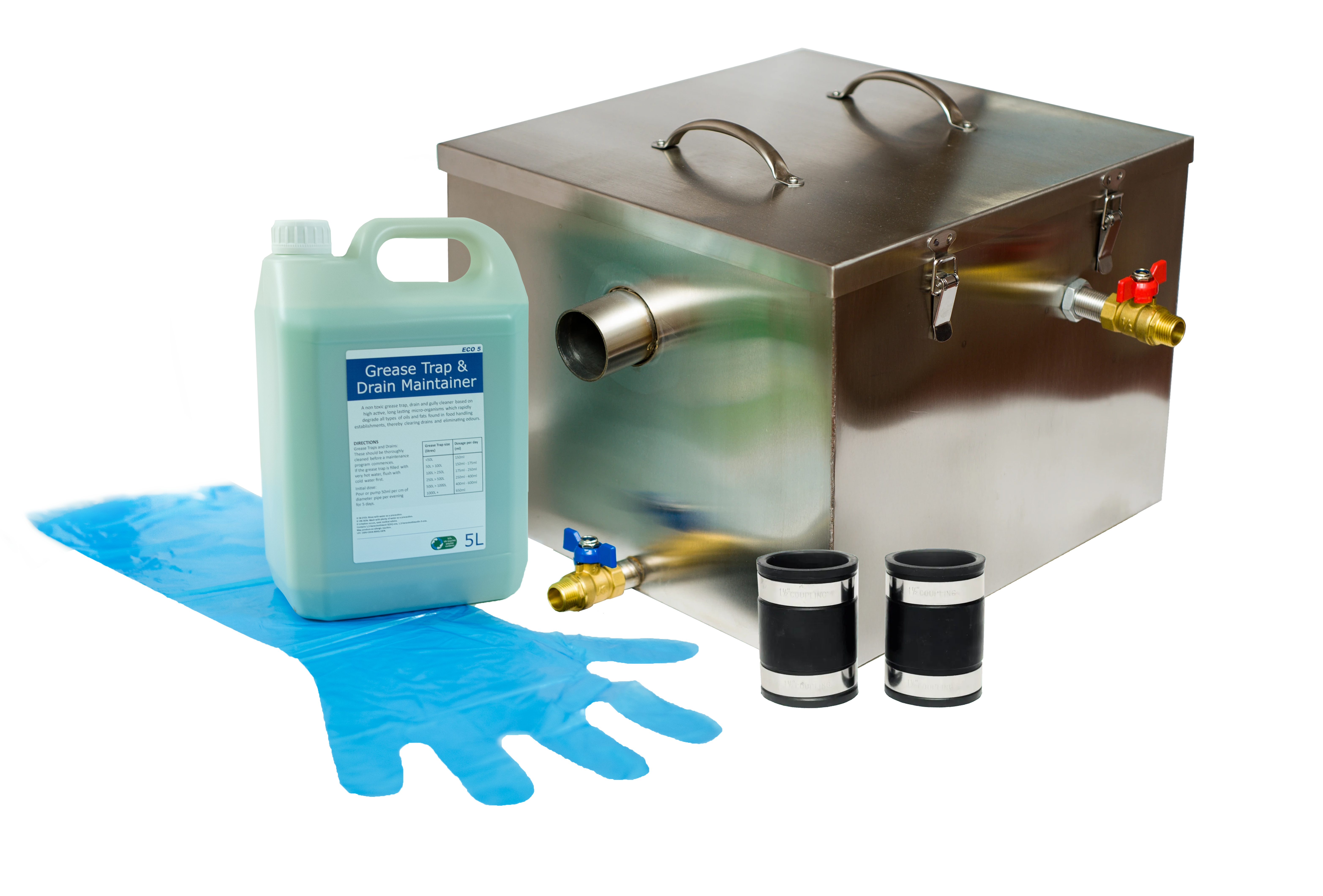 60 litre under sink grease trap kit